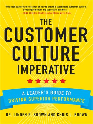 cover image of The Customer Culture Imperative